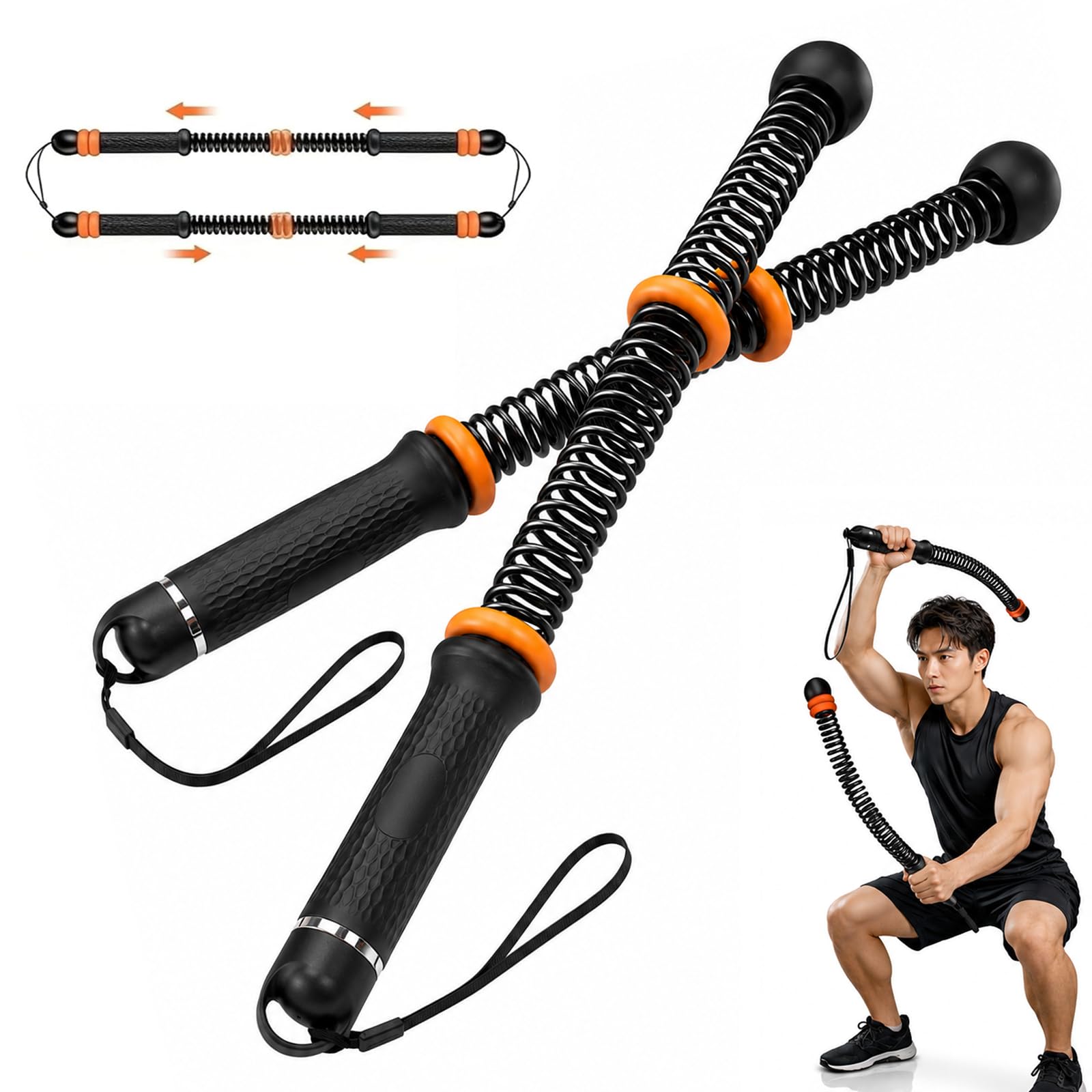 Amazon | 【筋力アップ対応！】バトルロープ コードレスバトルロープ 2